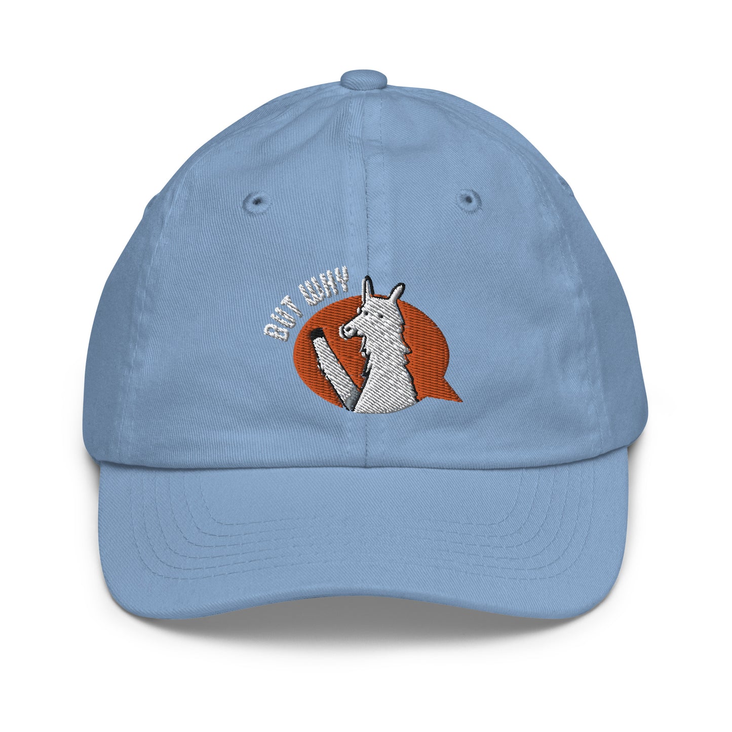 Youth Ball Cap - Embroidered Llama (multiple colors)